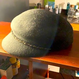 French felt beret hat